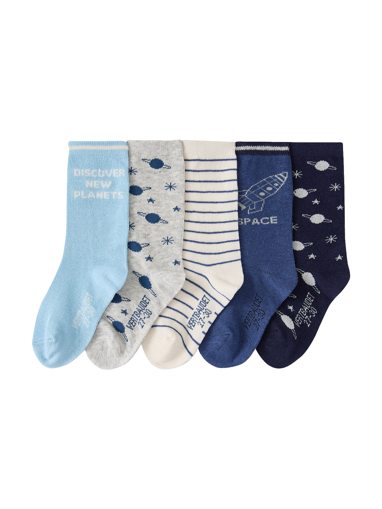 Lot de 5 chaussettes, VERTBAUDET