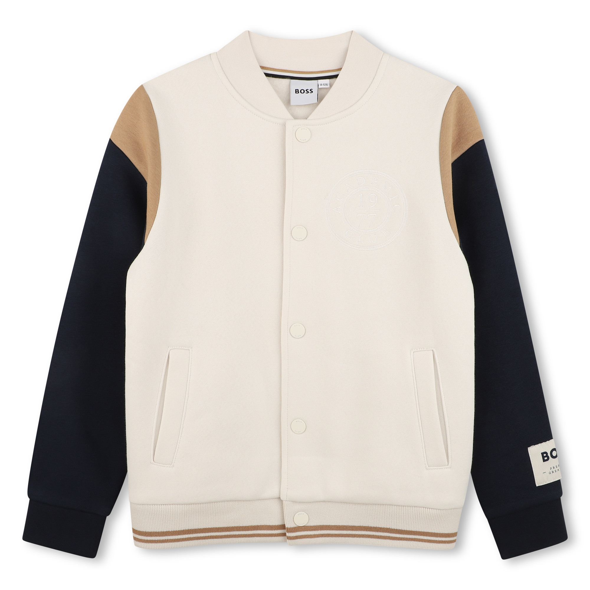 Cardigan siglé, BOSS KIDSWEAR