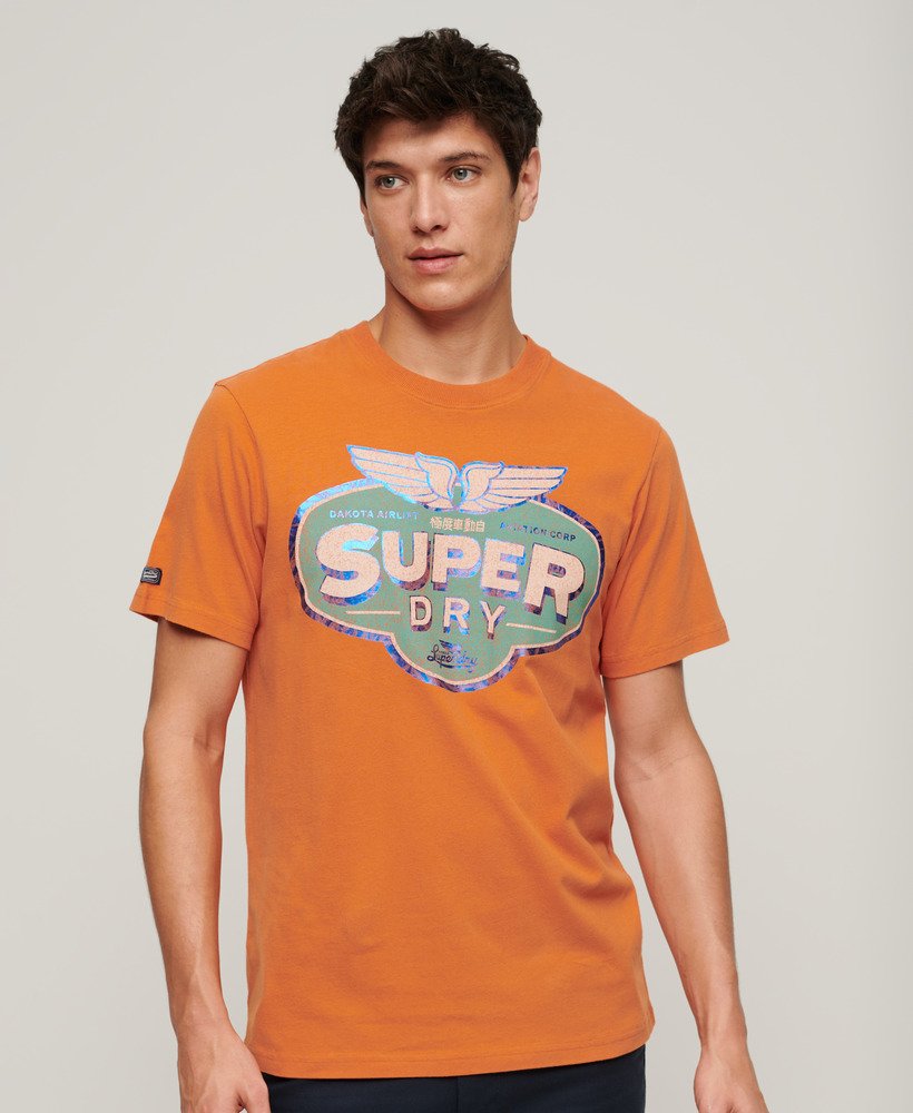 T-shirt Gasoline Workwear, SUPERDRY