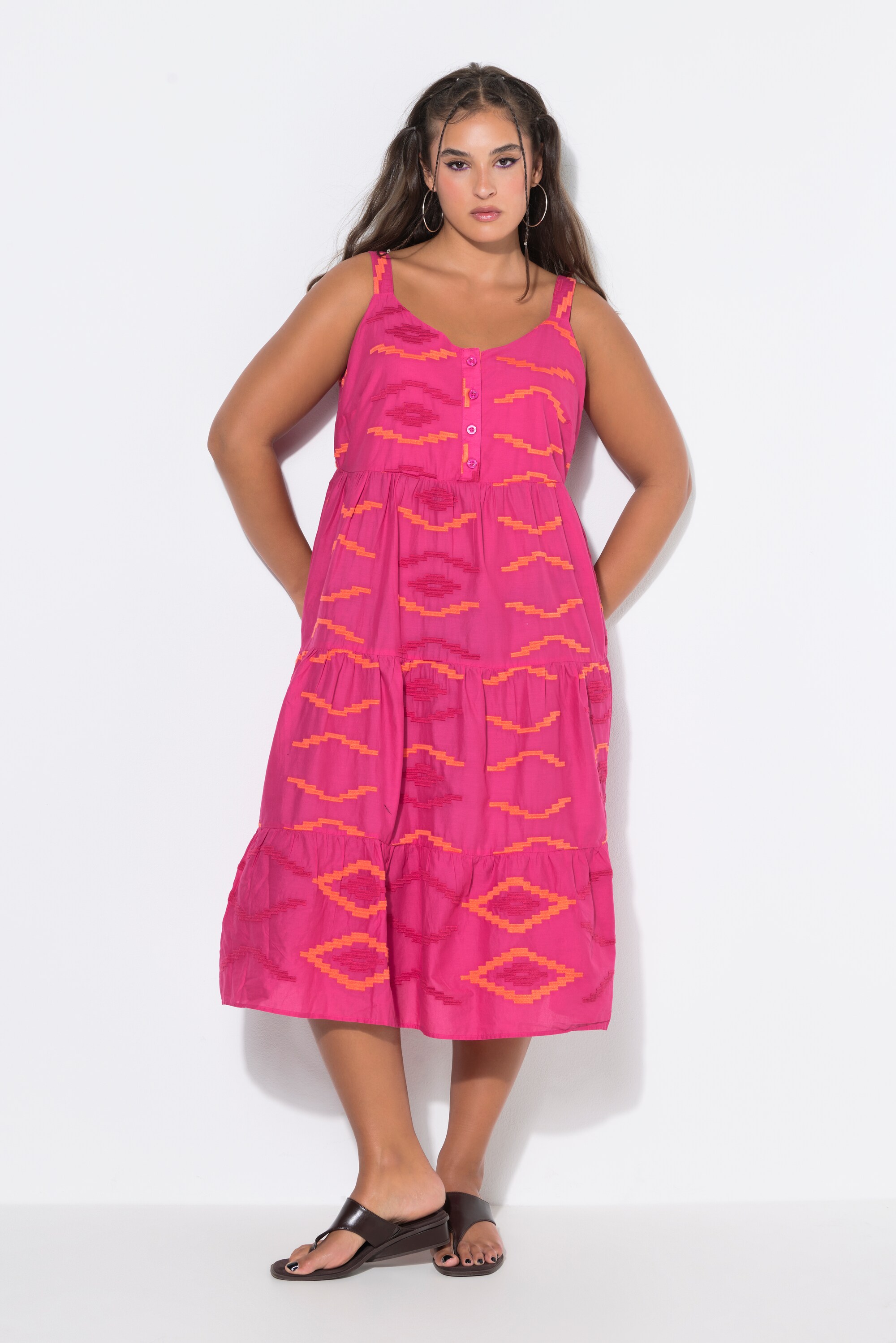 Robe midi à volants, STUDIO UNTOLD