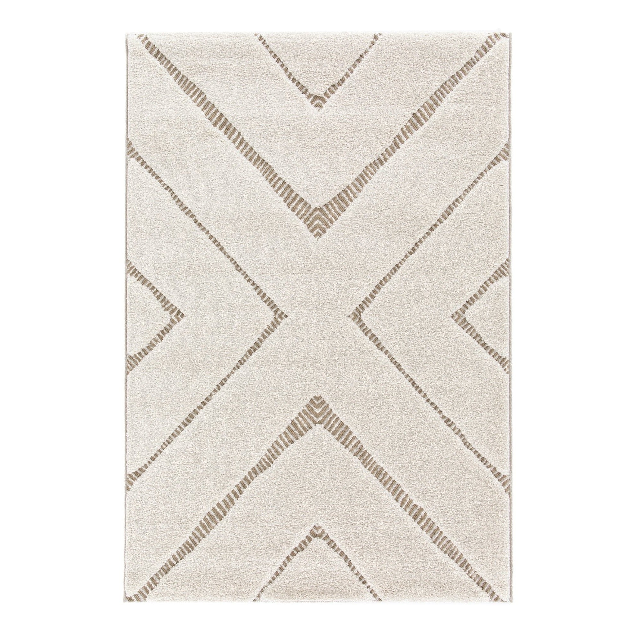 Tapis design avec effet relief ROMY, AFK LIVING