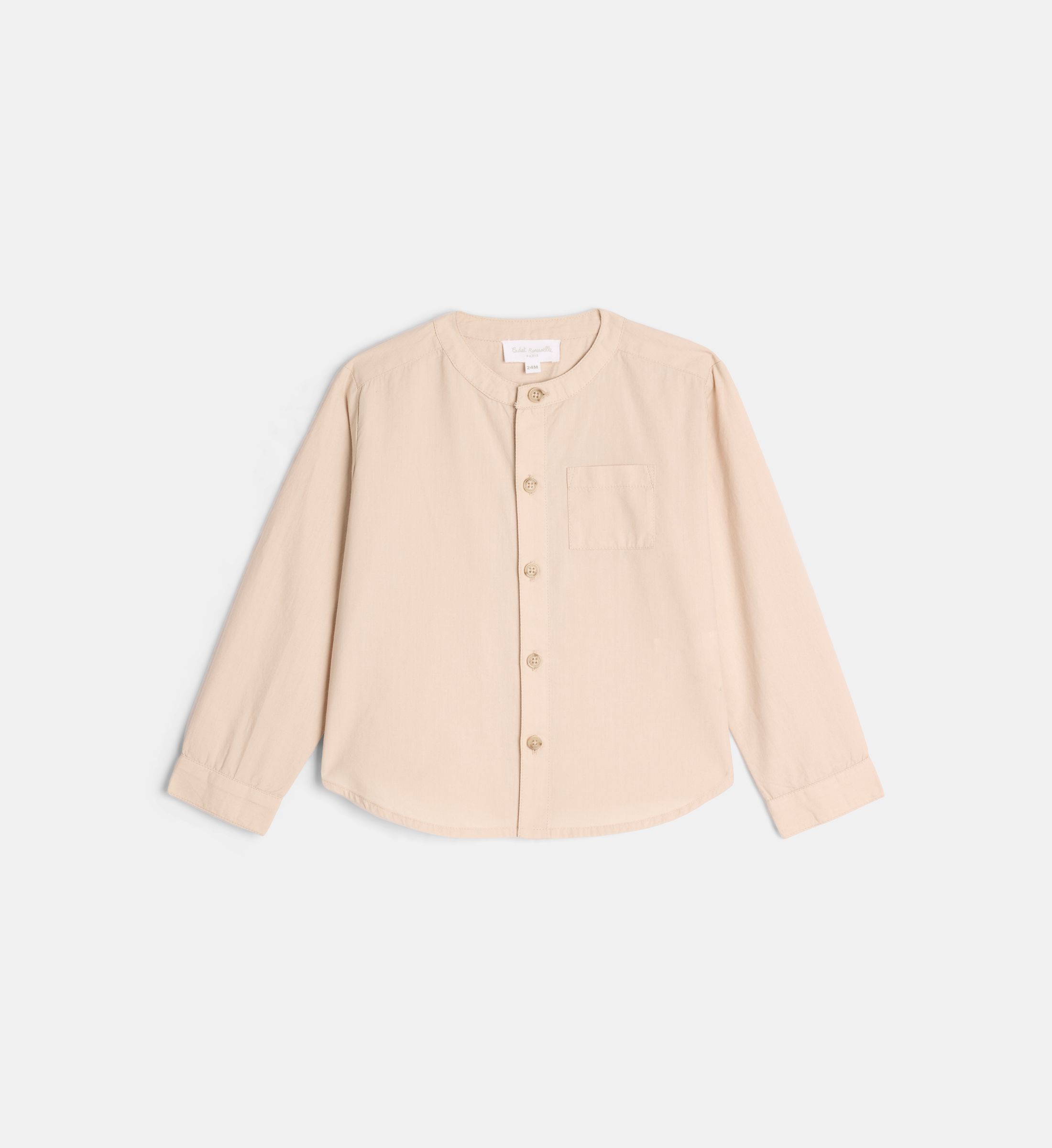 Chemise droite mateo pop en coton bio, CADET ROUSSELLE