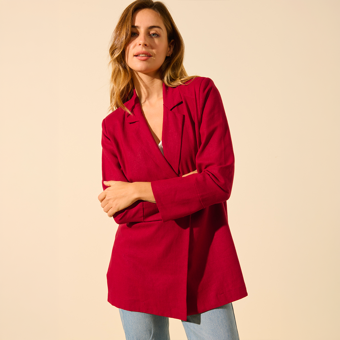 Veste droite lin ANTEA, BENOA
