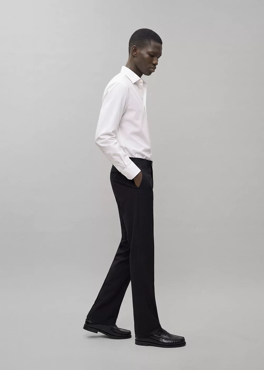 Pantalon droit costume, MANGO TEEN