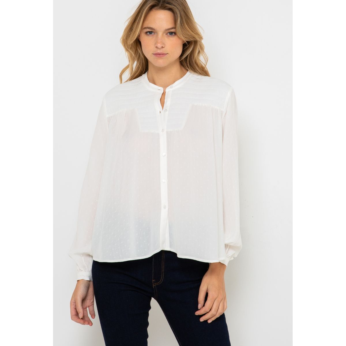 Chemisier La Redoute Taille 40 - Coton Rayé Bleu/Vert/Rose - Occasion Très Bon État