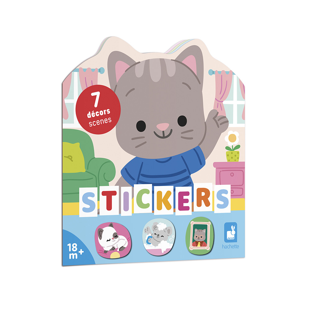 Cahier De Stickers La Maison, JANOD