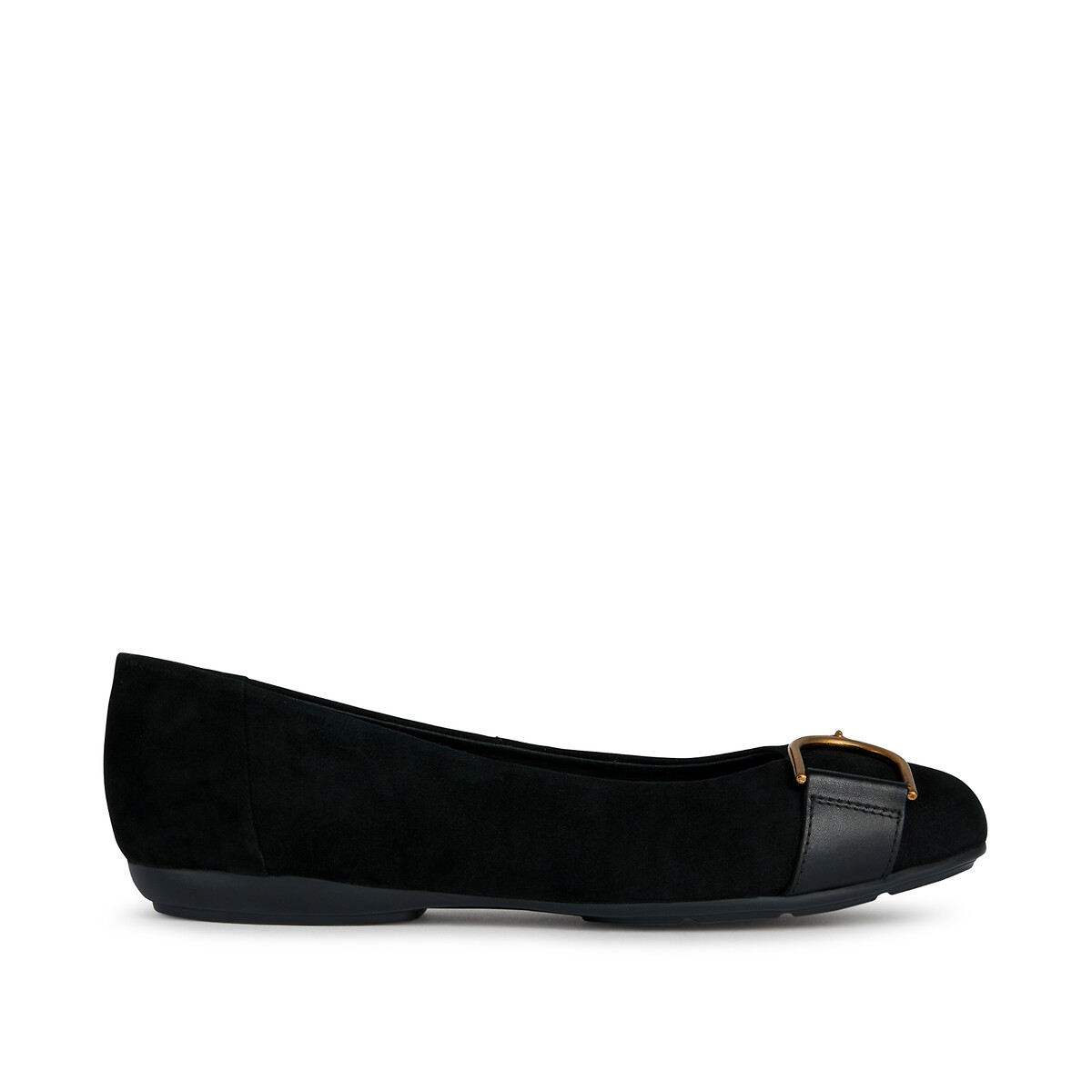 Image of Annytah Breathable Ballet Flats in Leather