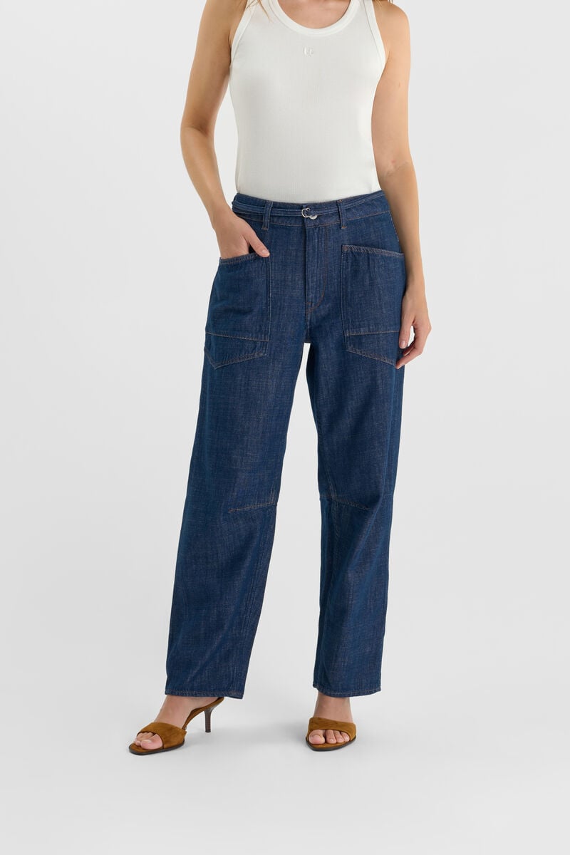 Jeans loose, large balloon , longueur 34, LE TEMPS DES CERISES