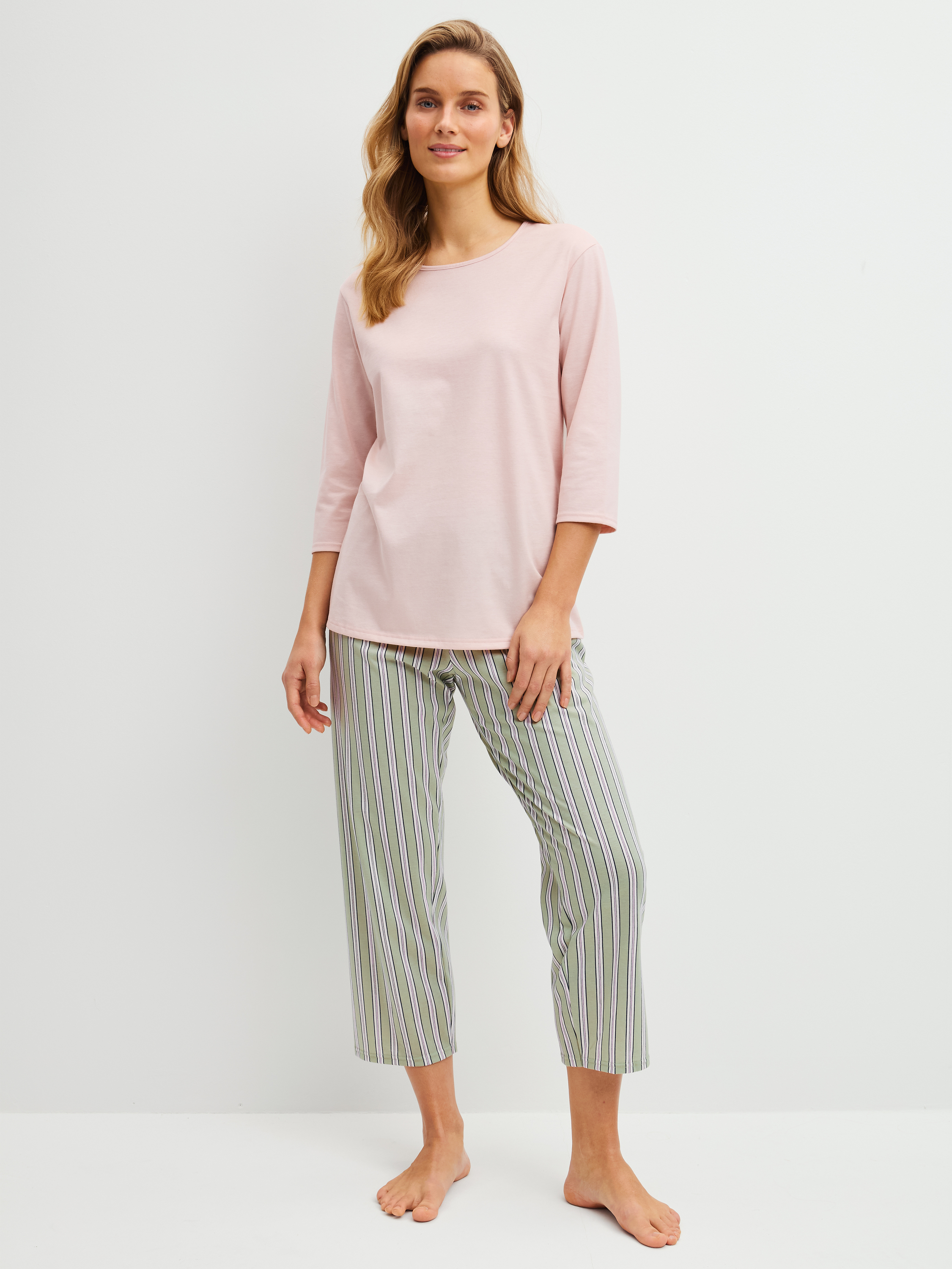 7/8 - Pyjama manches 3/4 Coton EDITION 85, CALIDA