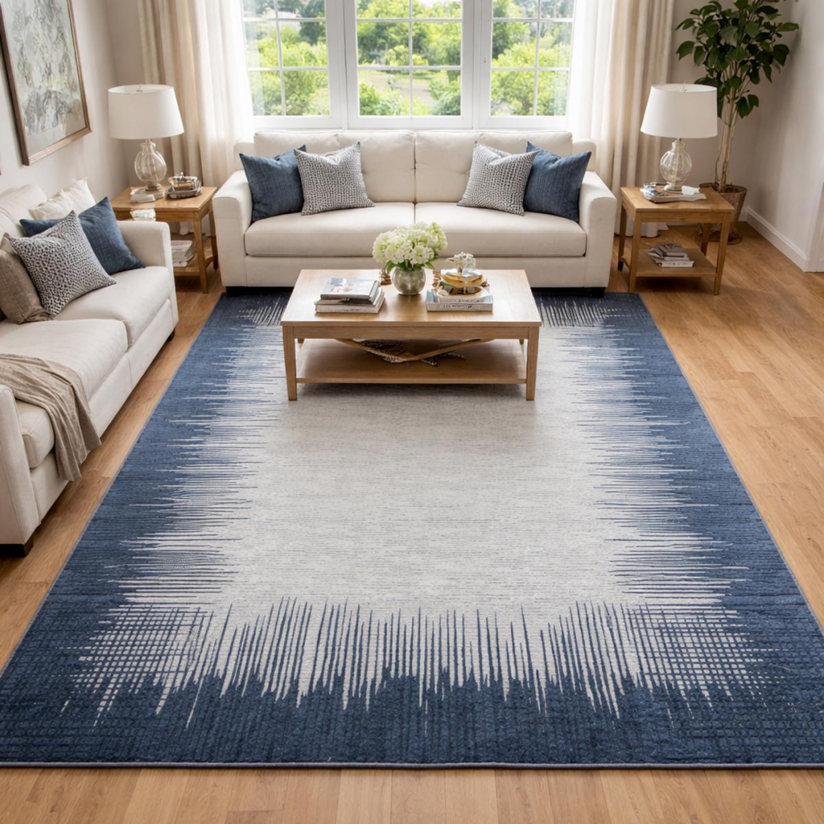 Tapis salon LYN11 FLONA facile d'entretien, UN AMOUR DE TAPIS