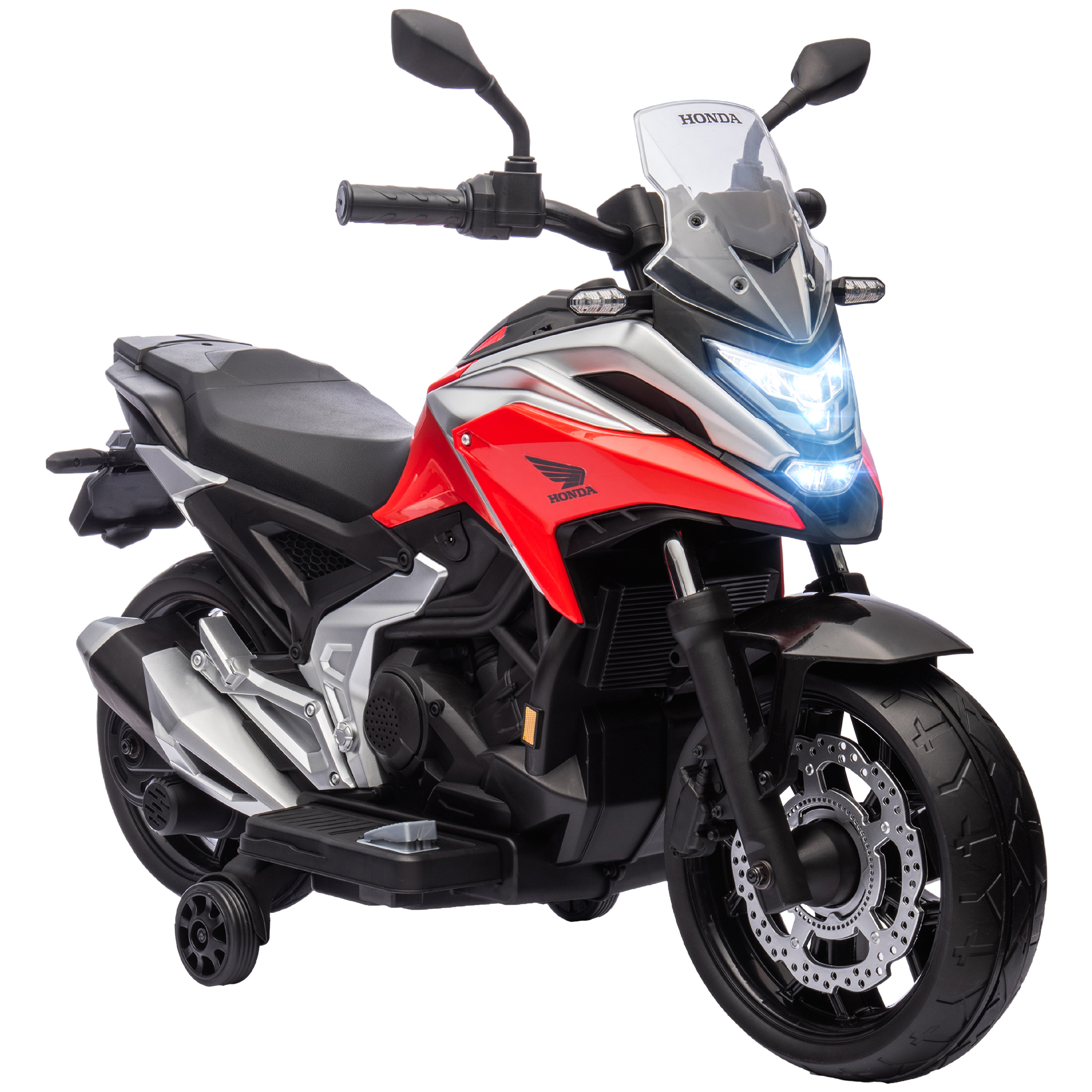 Moto électrique à conducteur assis PP Rouge, AIYAPLAY