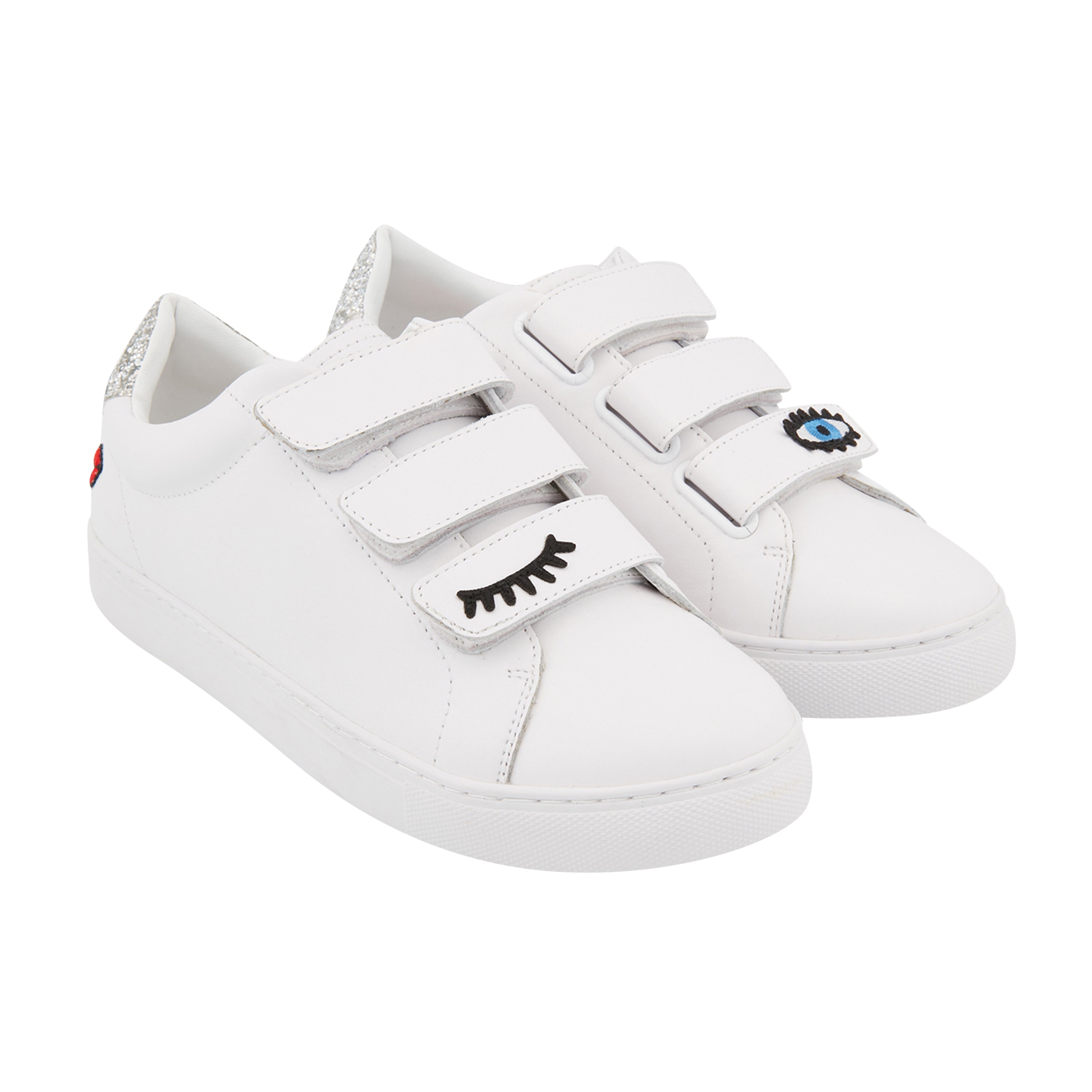 Baskets En Cuir Edith Eyes, BONS BAISERS