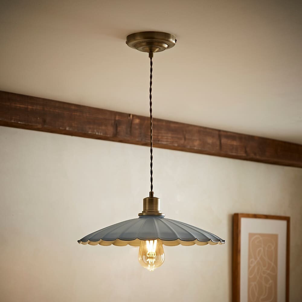Horton Scallop Pendant Light, SO'HOME