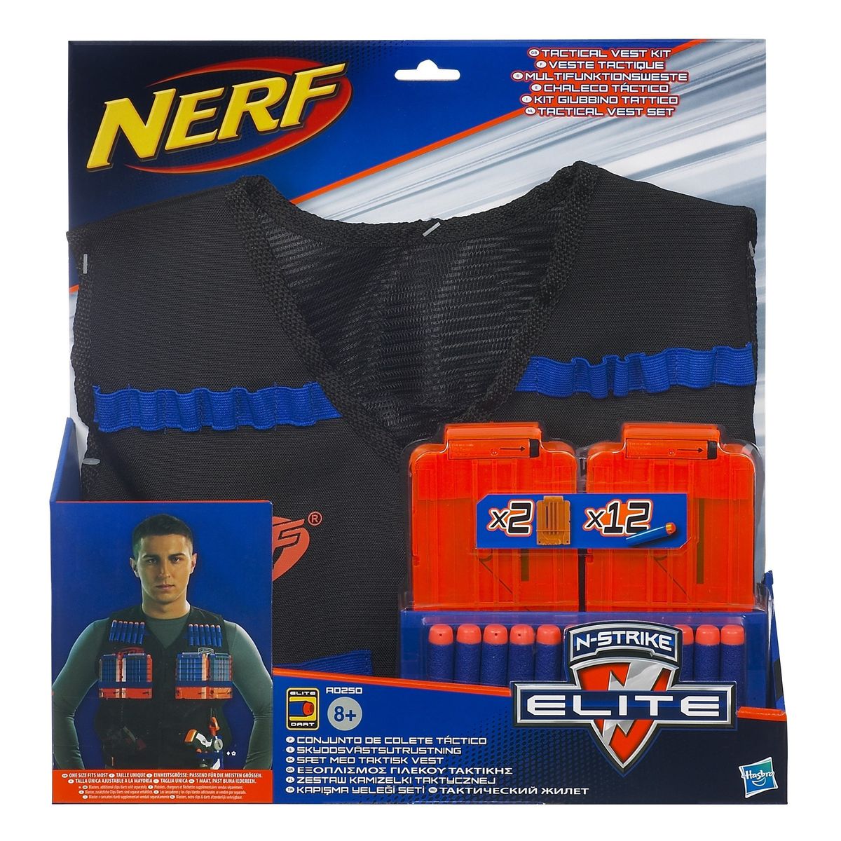 Nerf elite tactical vest orange Hasbro