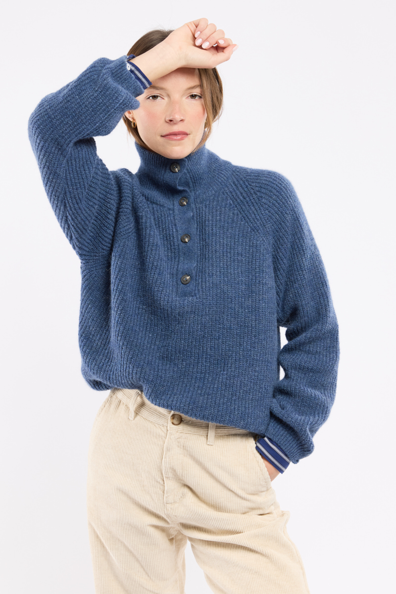 Pull camionneur - alpaga et laine, ARMOR-LUX