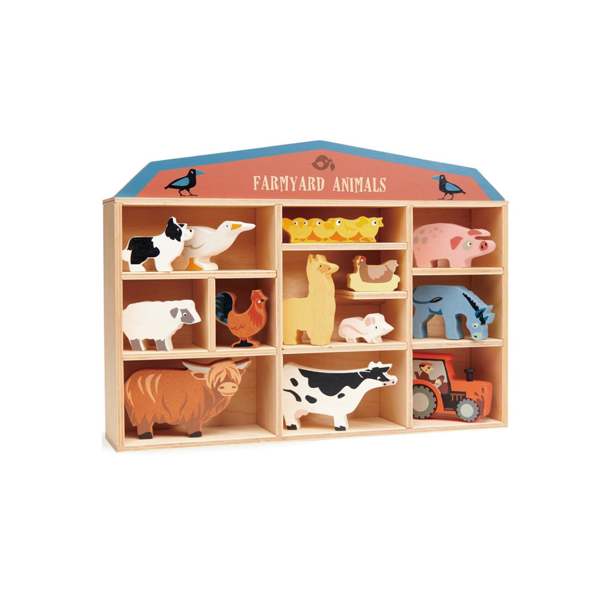 Set animaux Ferme, TENDER LEAF TOYS