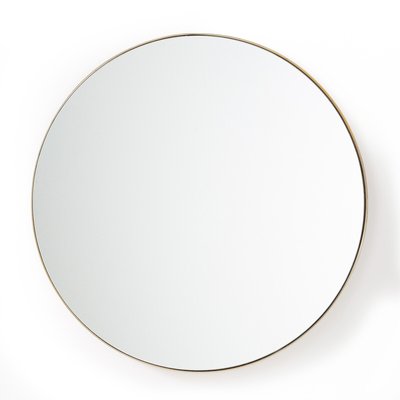 Miroir rond en métal acier Ø90 cm, Iodus LA REDOUTE INTERIEURS