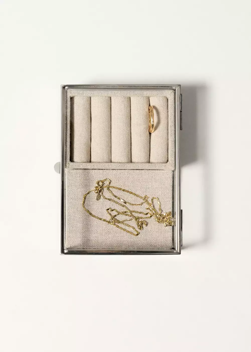 Petite boîte à bijoux en verre, MANGO HOME