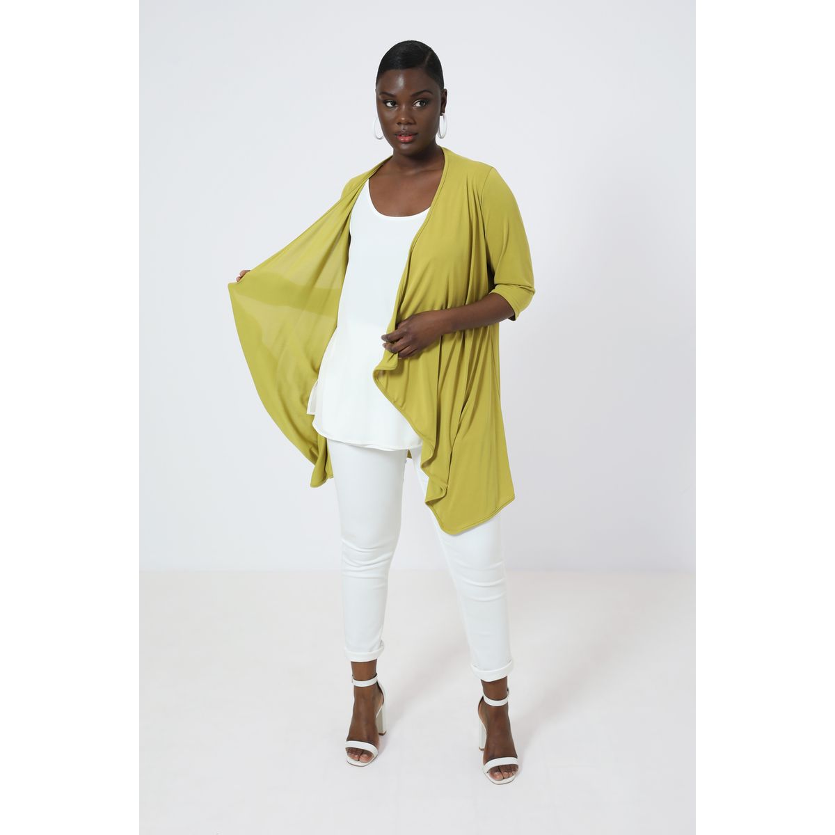 Veste fluide shop femme grande taille