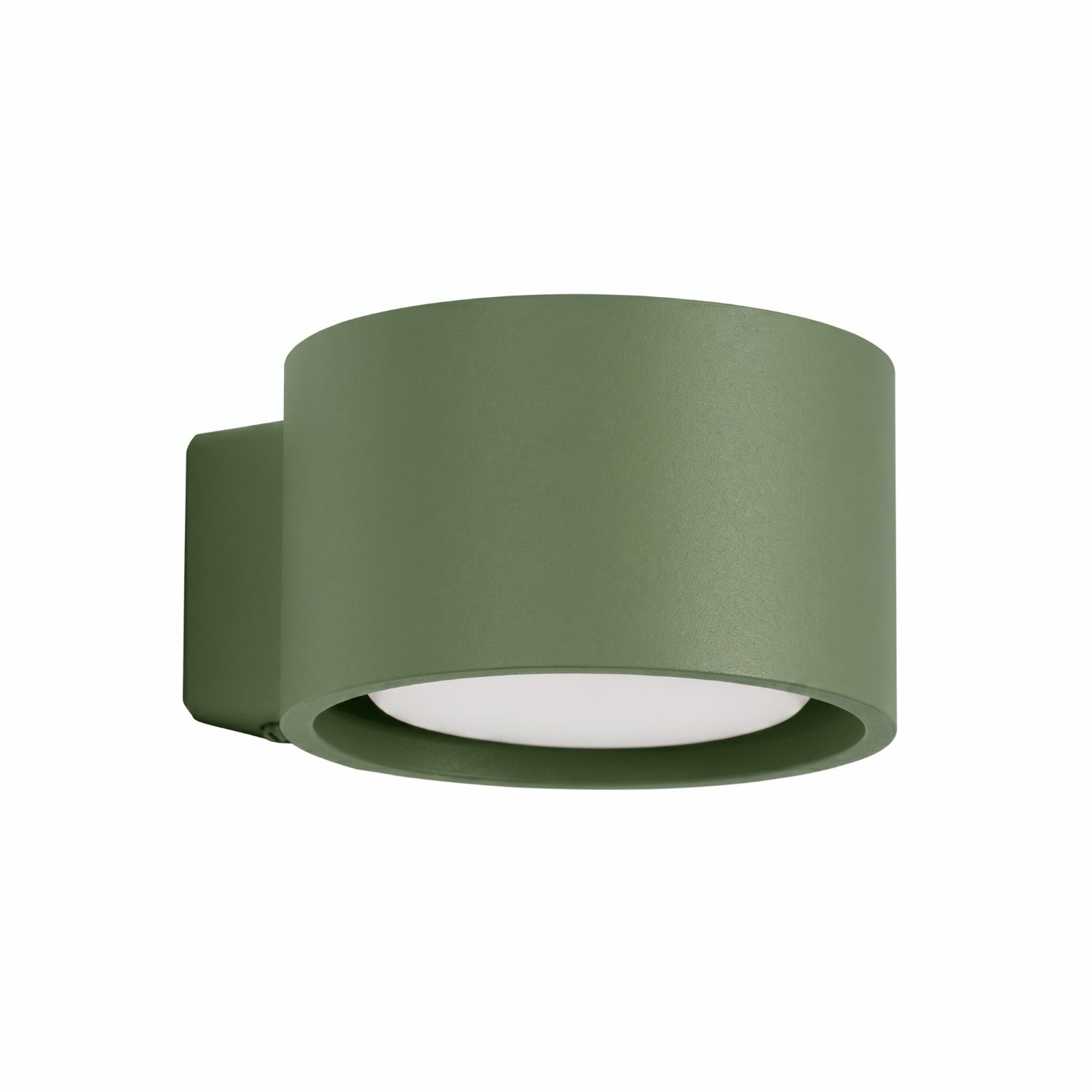 Applique murale Aluminium Vert Olive Gx53 1 MODO, EDEN