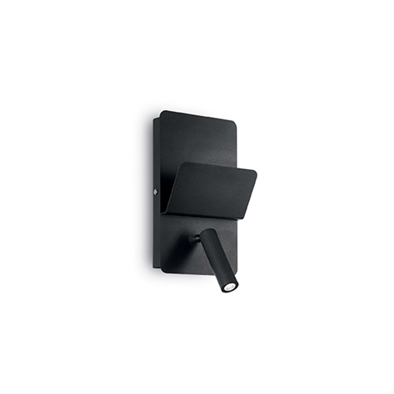 Applique Design Liseuse Noire Led Port Usb Versus, MILLUMINE