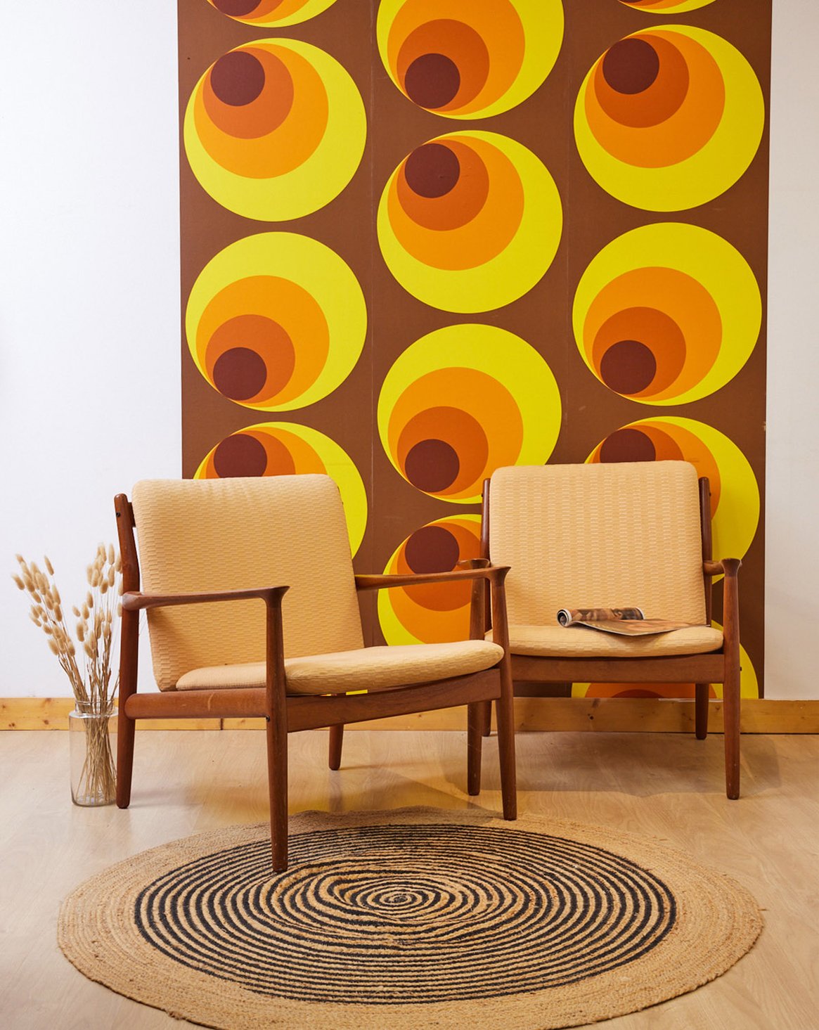 Paire de fauteuils scandinaves Jakob N°1394 - Bon état, DEBONGOUT