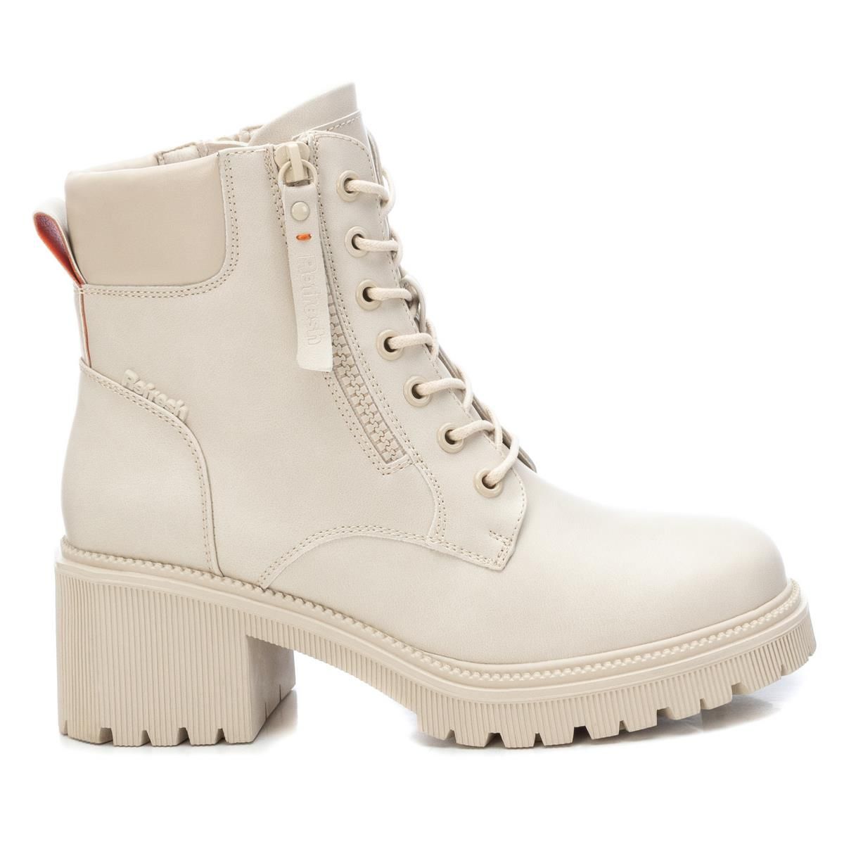 Bottine a talon blanche hot sale