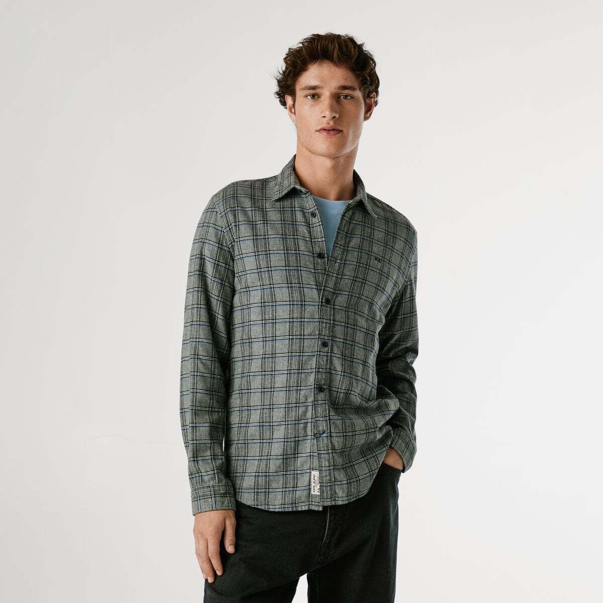 Chemise Coupe Regular À Carreaux, PEPE JEANS
