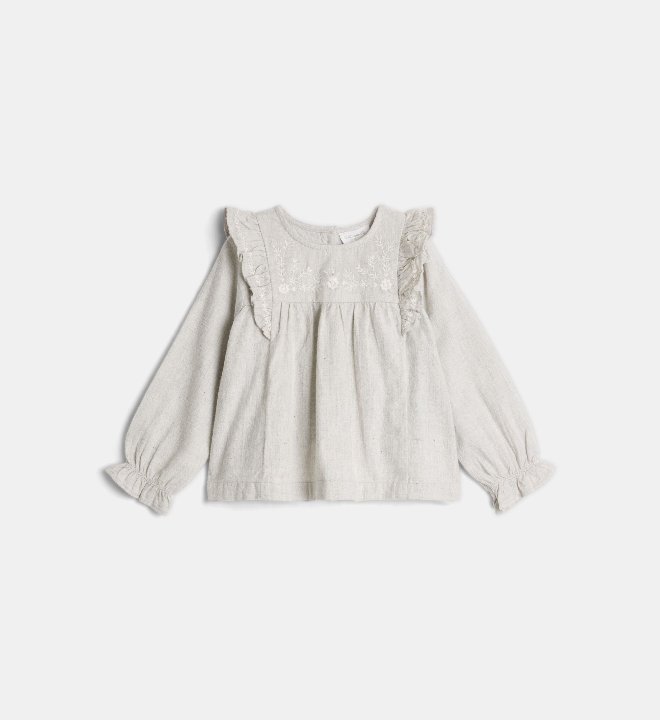 Top valentine en flanelle de coton bio, CADET ROUSSELLE