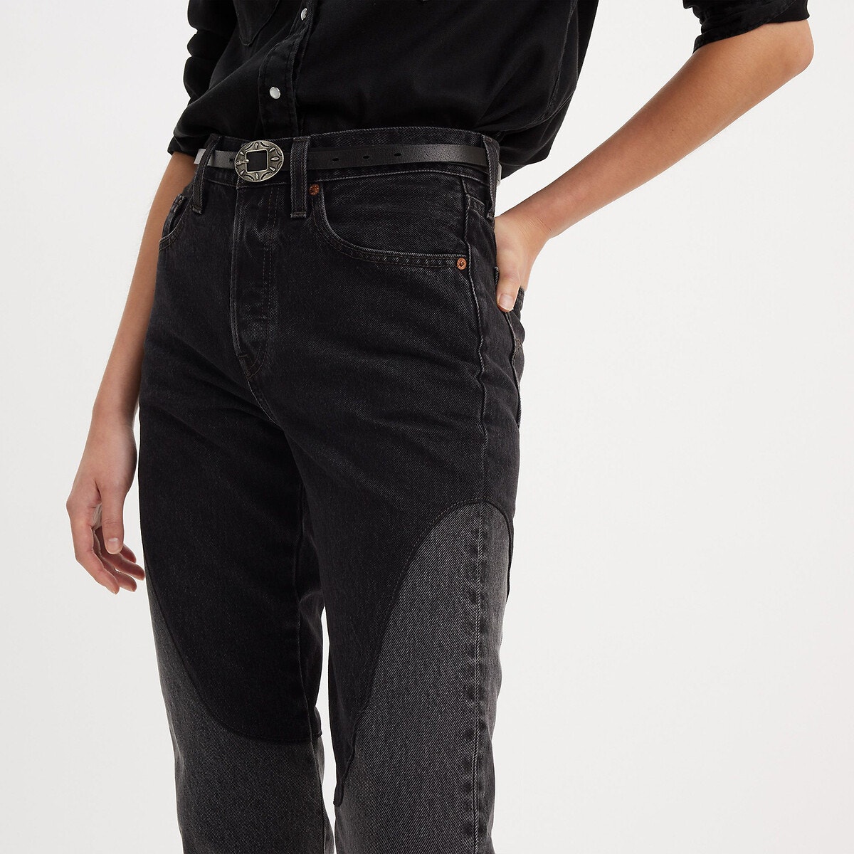 Jean 501 noir femme La Redoute