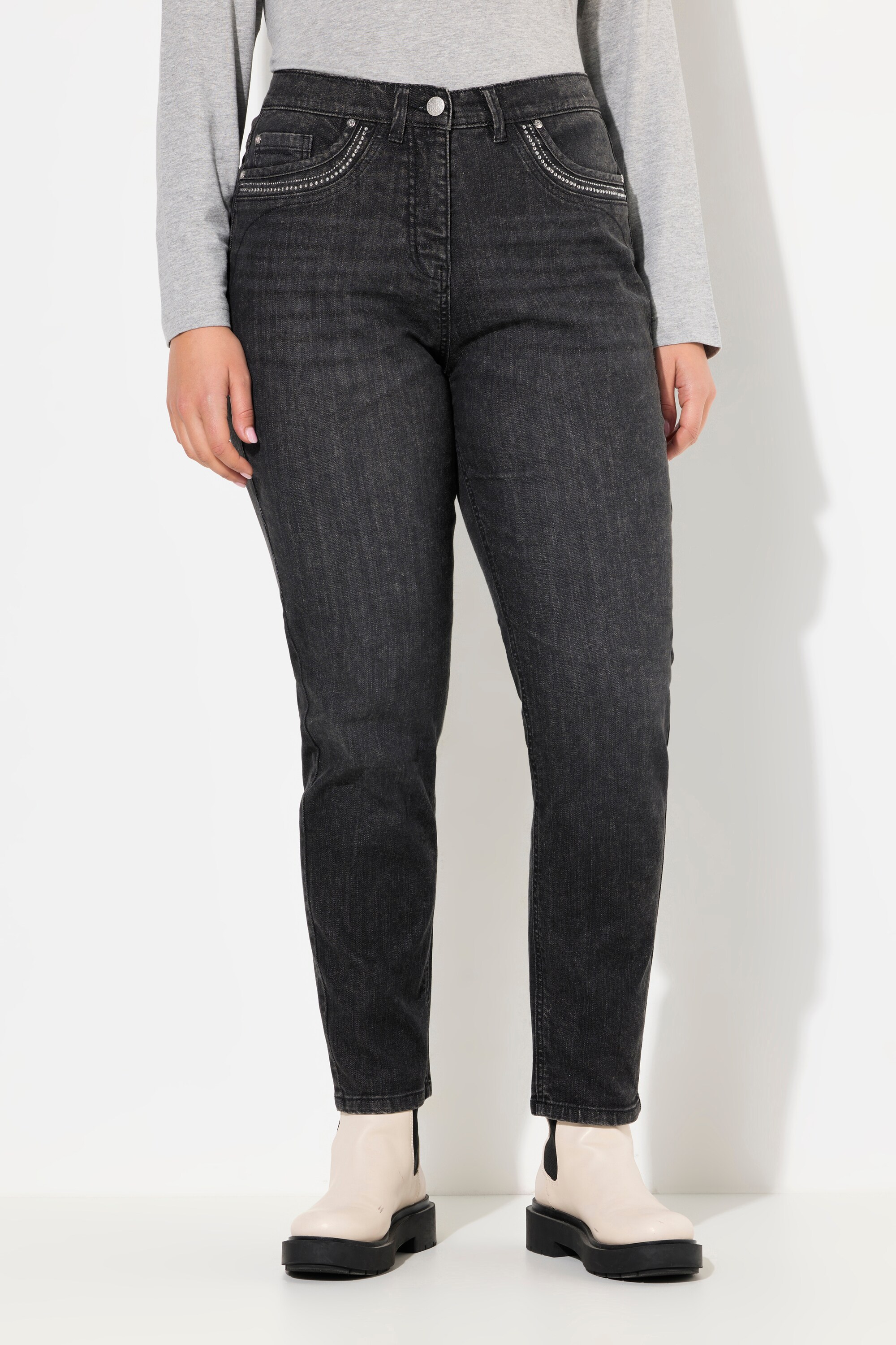 Jean Mom jambe large, ULLA POPKEN