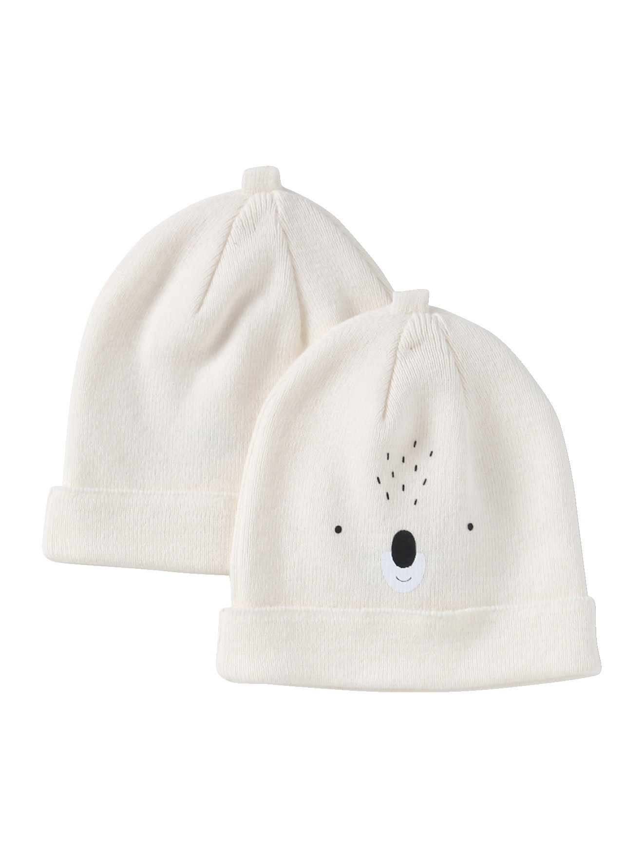 Lot de 2 bonnets koala bébé, VERTBAUDET