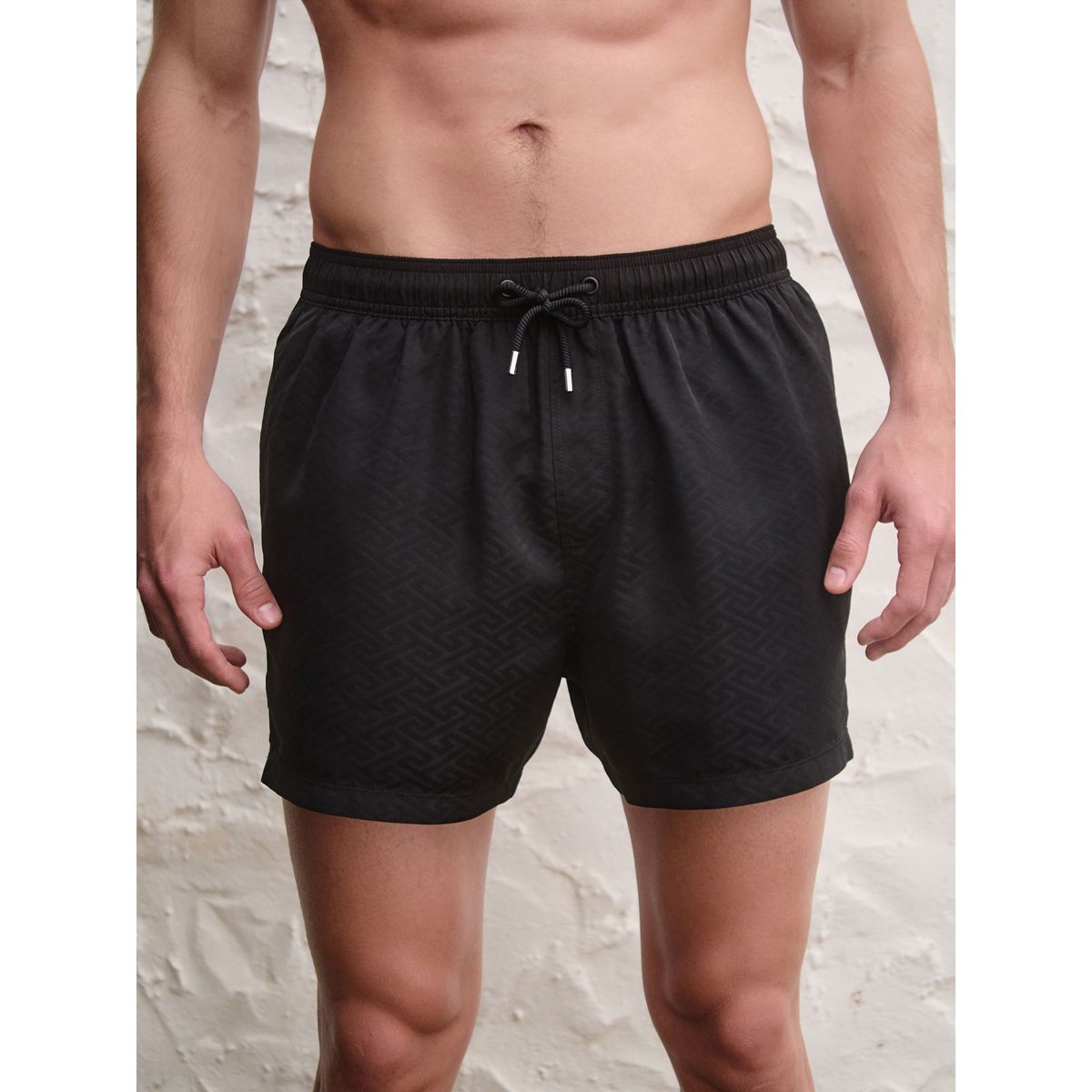 Short de bain jacquard géométrique 11 cm, NEXT