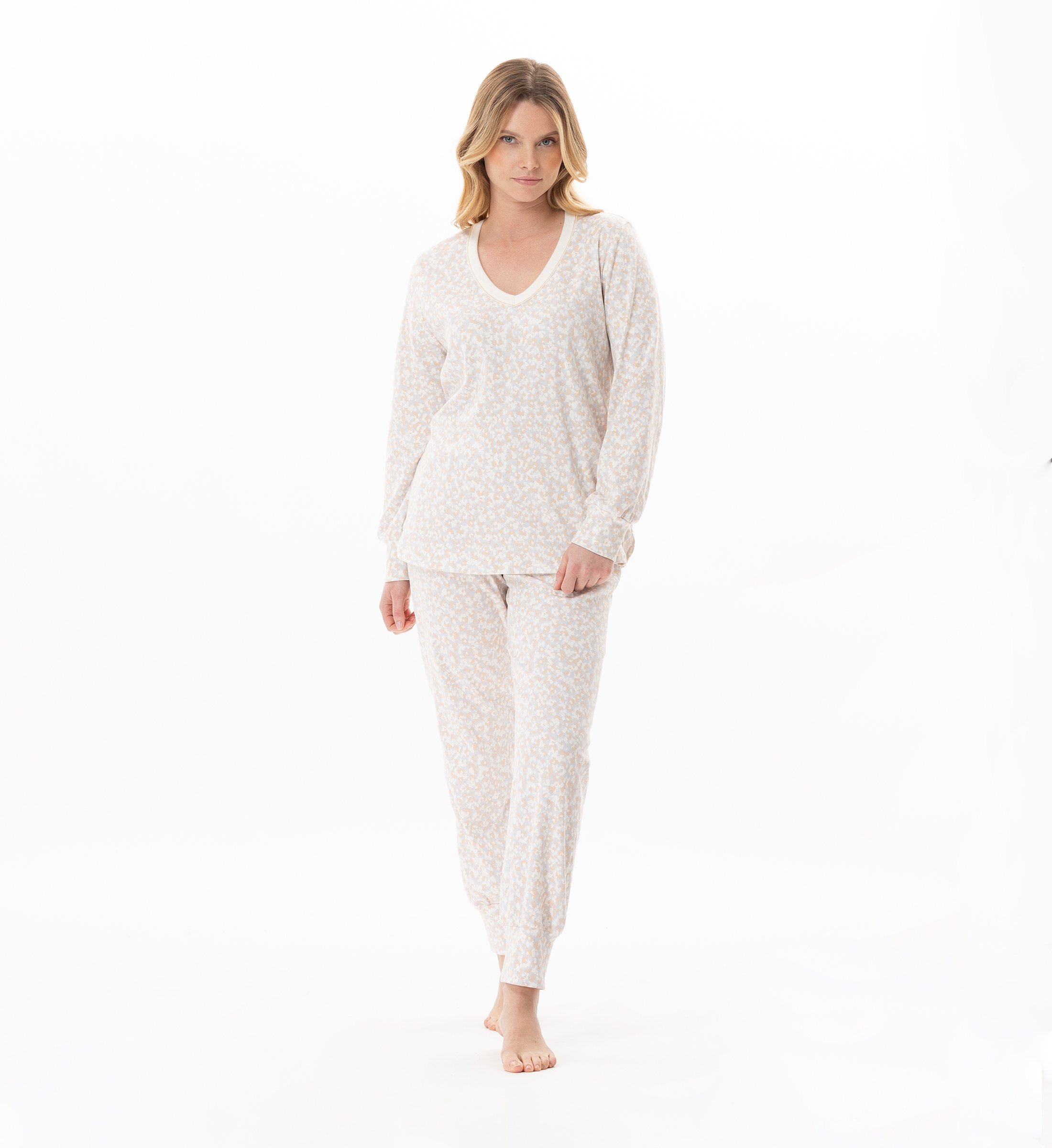 Pyjama en coton LINETTE 102, LE CHAT
