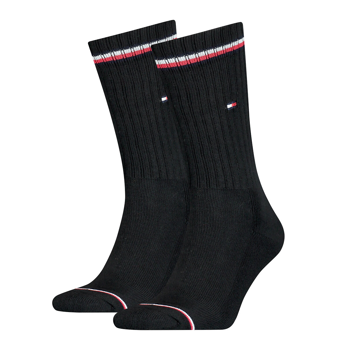 Pack of 2 Logo Sport Socks in Cotton Mix