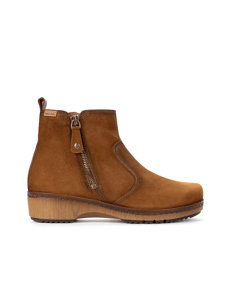 Bottines plates cuir Granada, PIKOLINOS