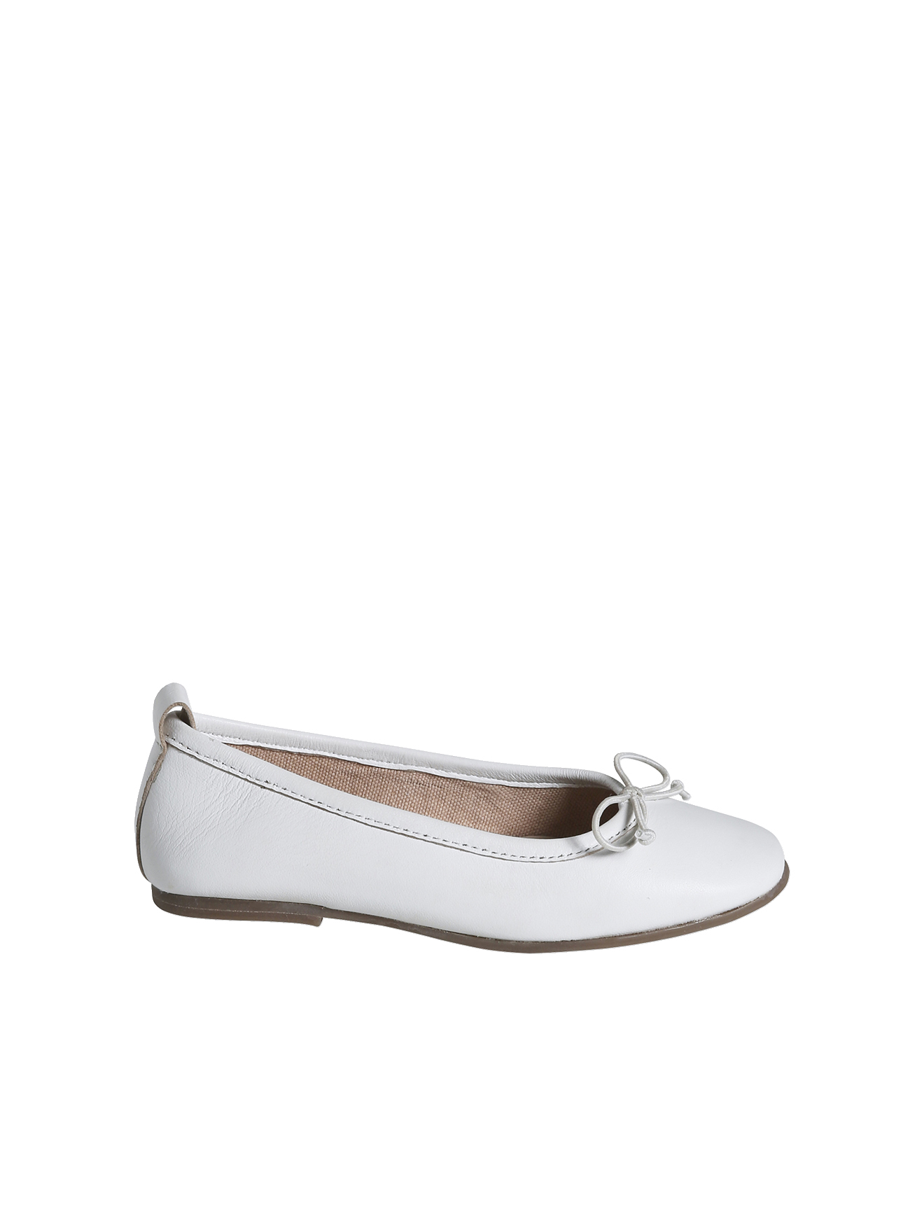 Ballerines en cuir, VERTBAUDET