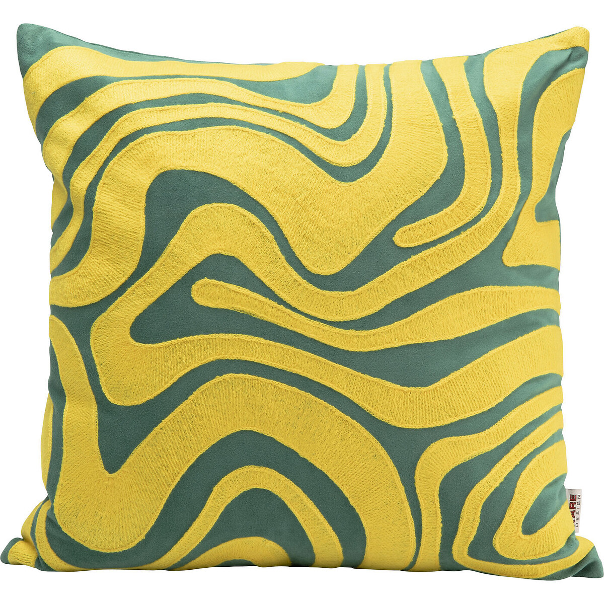 Coussin Electric Feeling rouge 45x45cm, KARE DESIGN