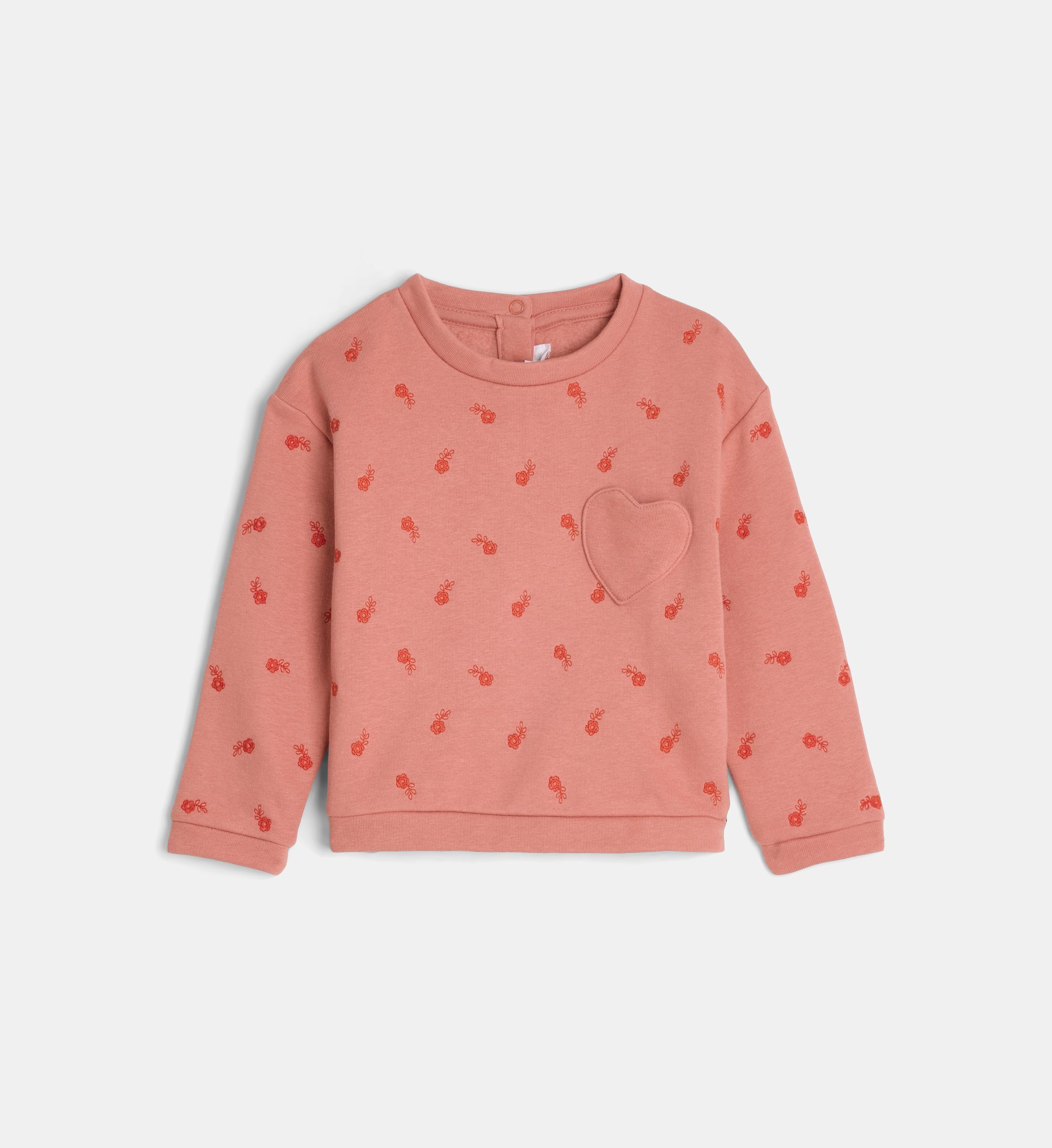 Sweat-shirt tendre coton bio, CADET ROUSSELLE