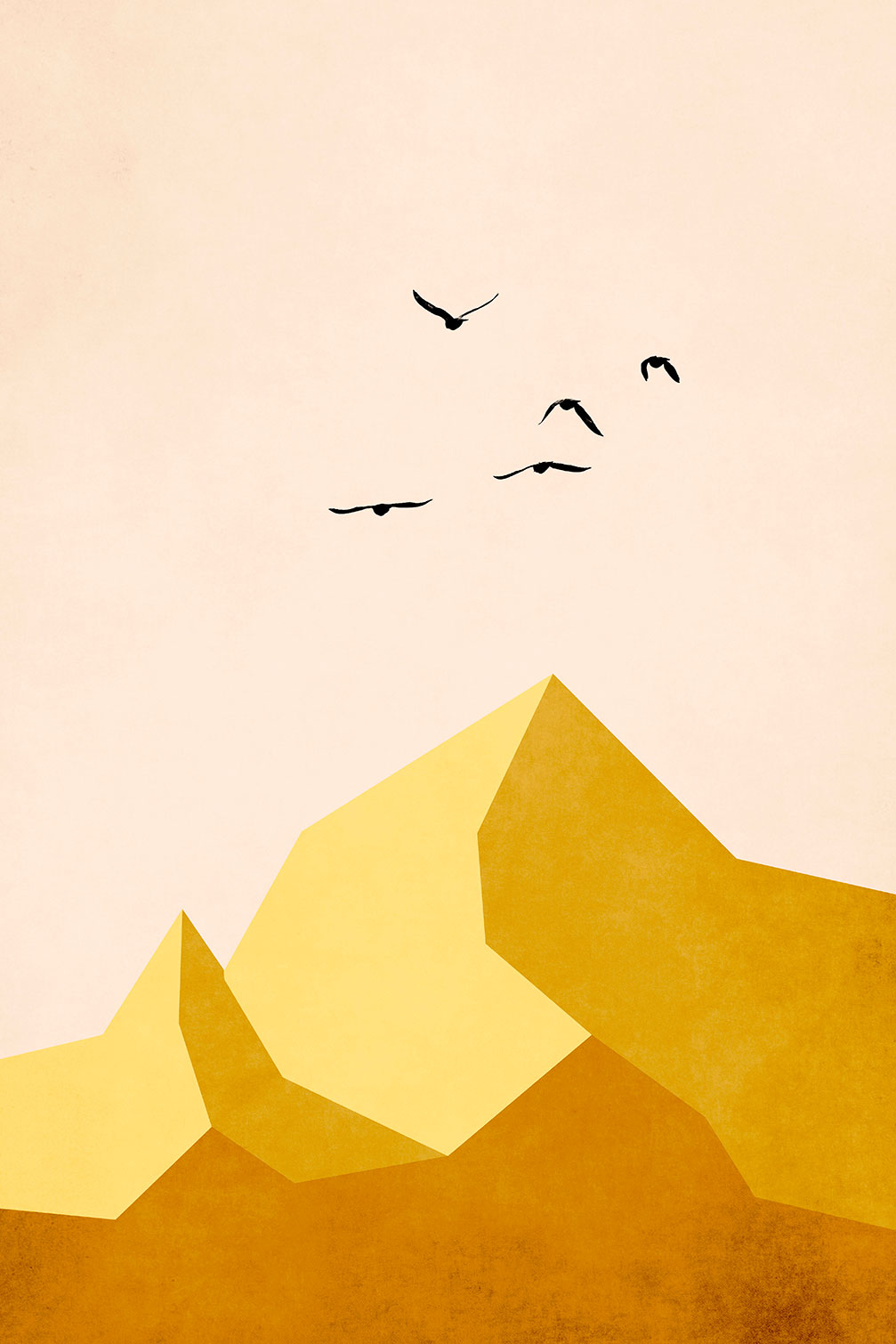 Tableau graphique Zugspitze Montagne, HEXOA