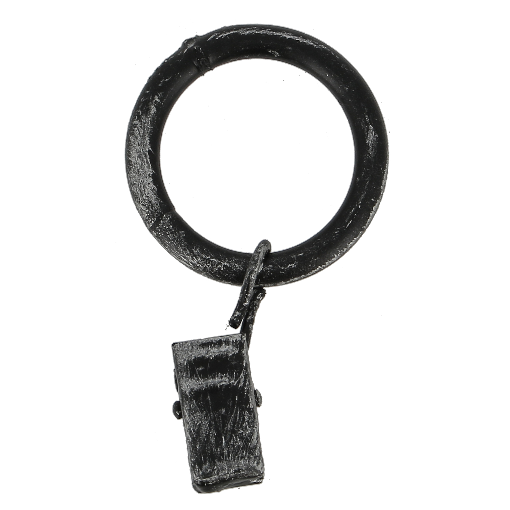 Lot de 6 anneaux à pince D40 mm, MOBOIS