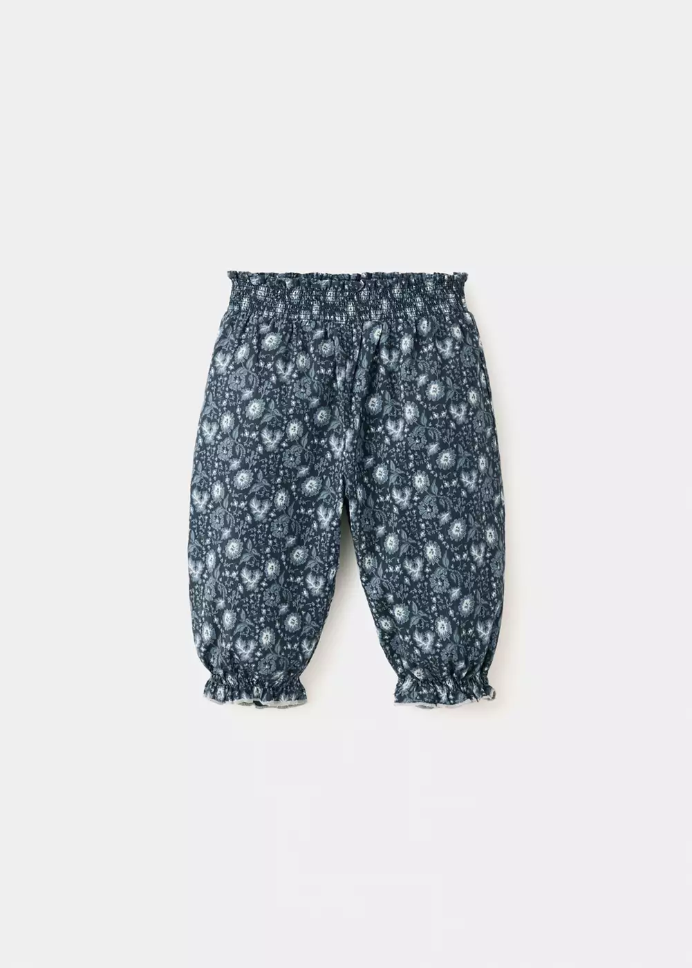Pantalon bouffant à fleurs, MANGO BABY
