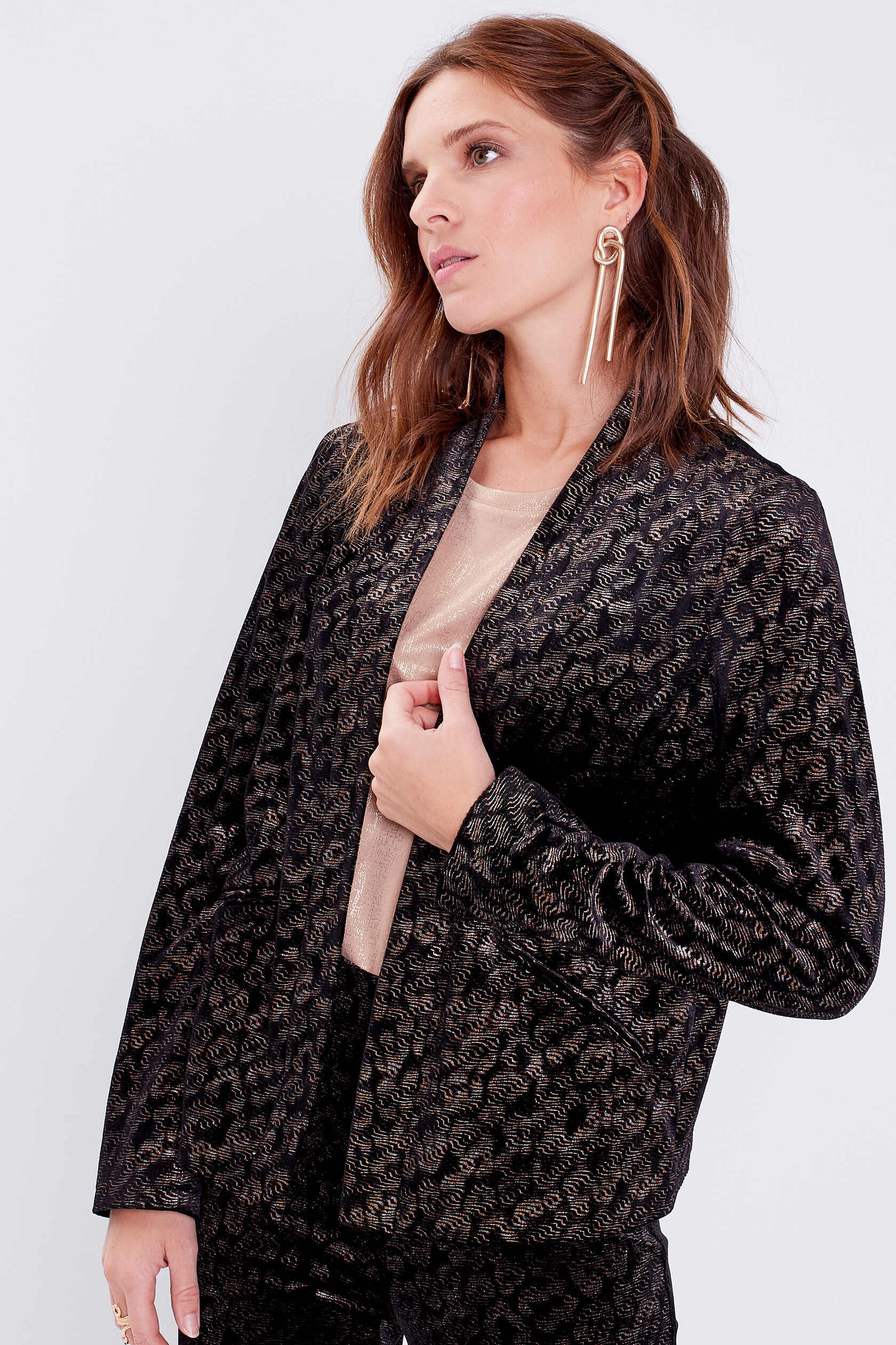 Veste droite velours, BREAL