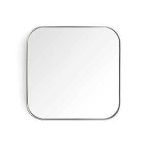Specchio quadrato nichel satinato, H55cm, Caligone AM.PM image