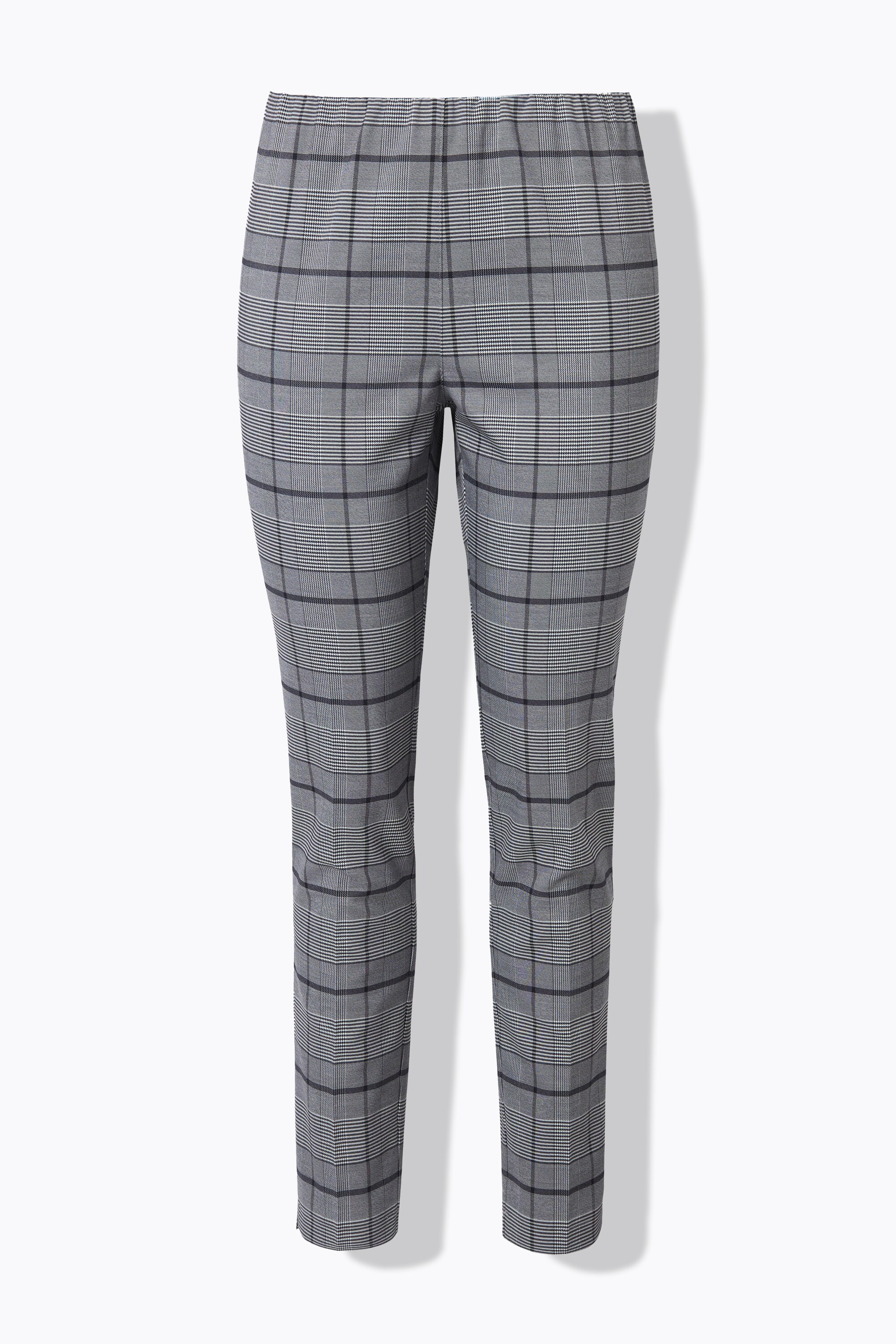 Pantalon à Carreaux Gris Ulla Popken Taille 48 - Occasion Très Bon état