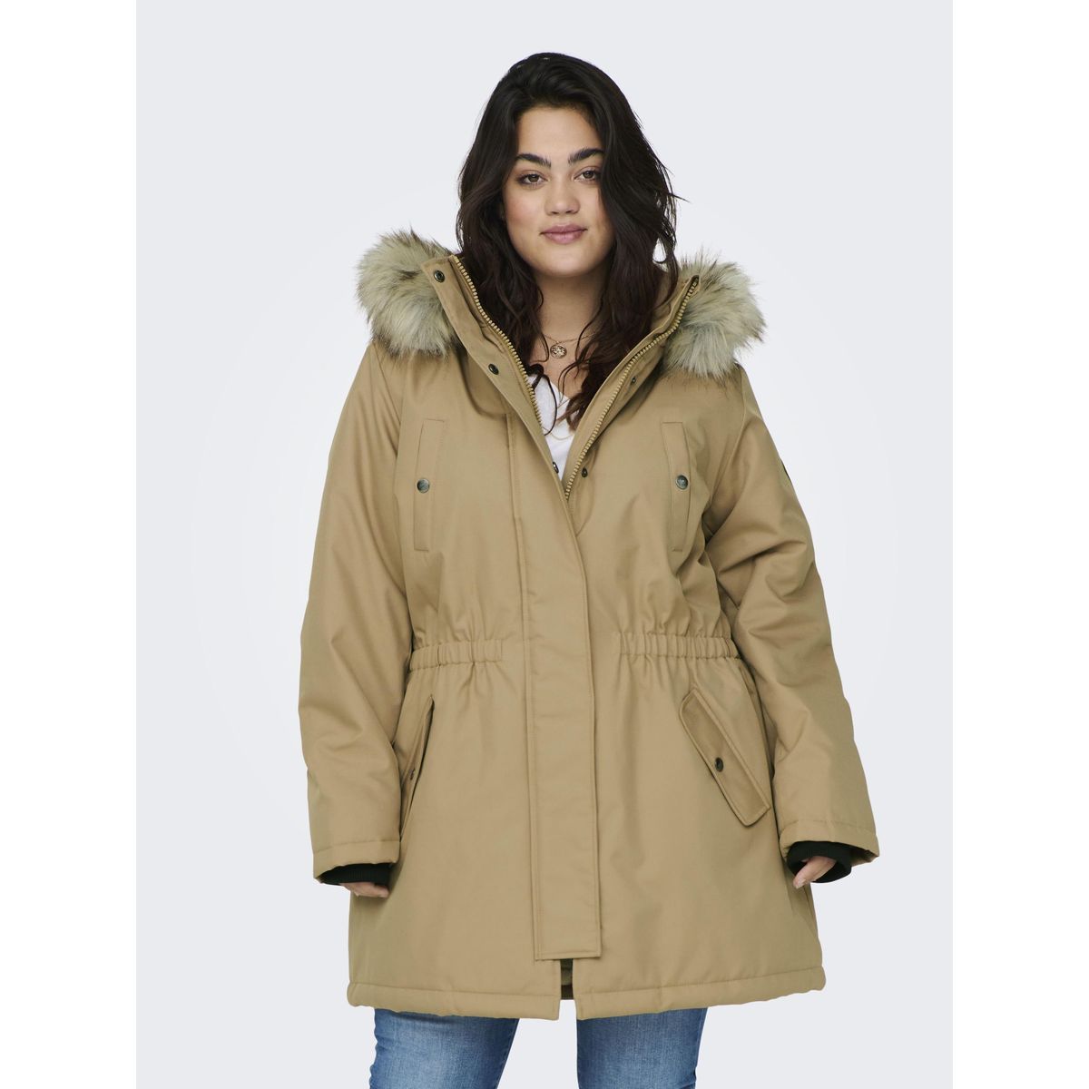 Parka discount femme camel