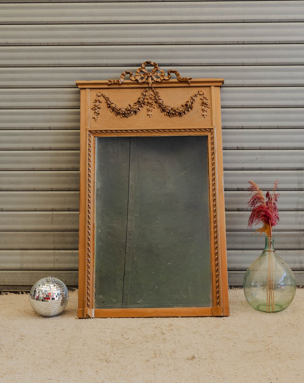 Miroir trumeau doré Georges N°1471 - Bon état, DEBONGOUT