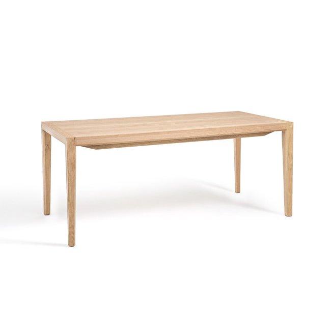 Table à allonges, Nizou, design E. Gallina Couleur chêne naturel <span itemprop=