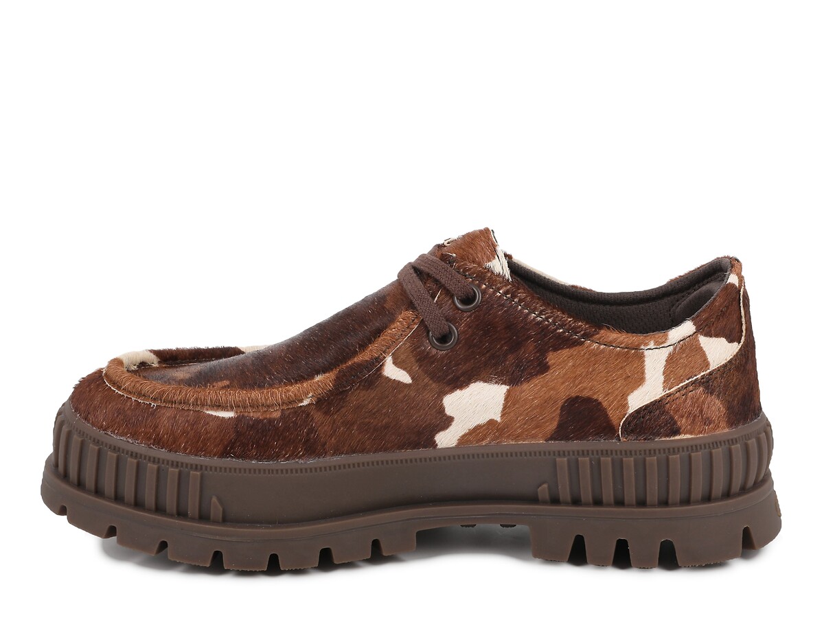 Palladium Mocasines de piel con cordones, Pallashoxk Moc Wild — foto 3