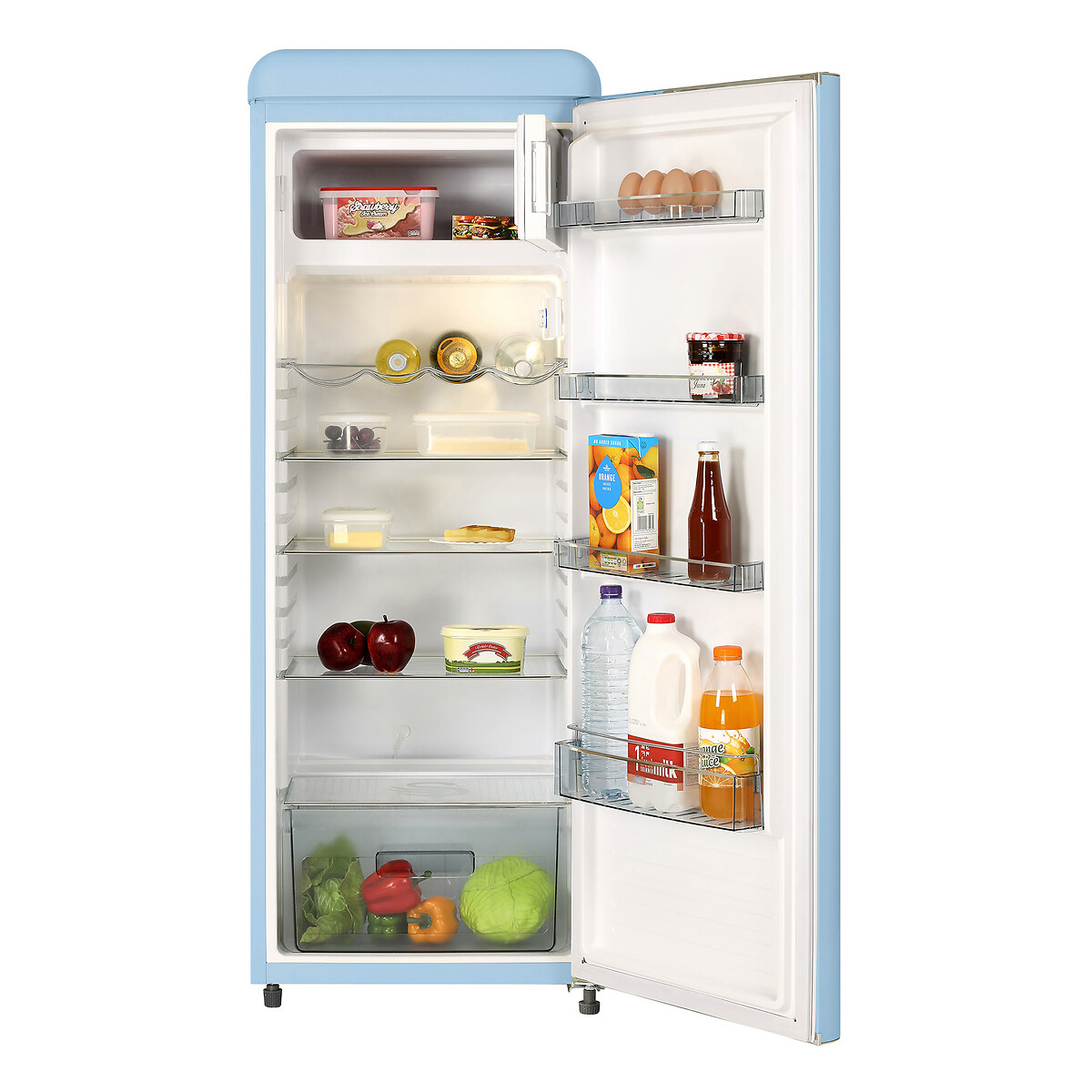 tall retro larder fridge